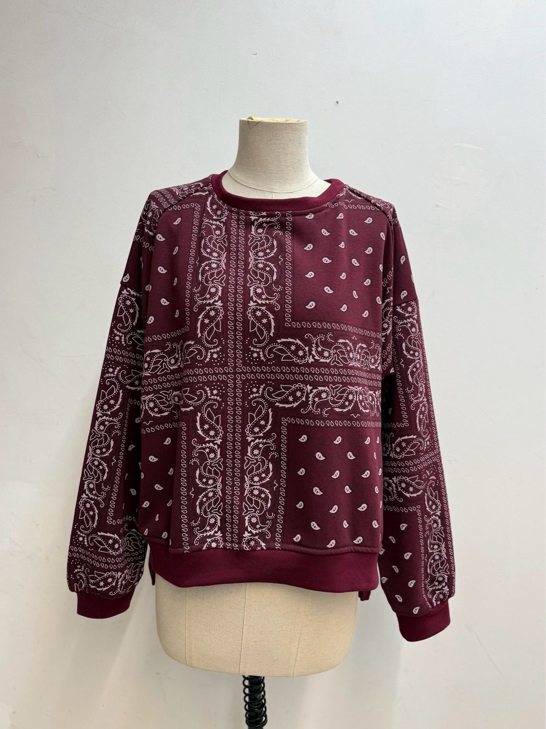 Sweat bandana Bordeaux