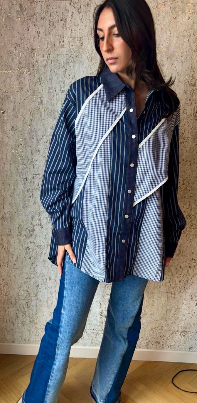 Chemise patchwork