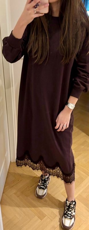 Robe sweat choco