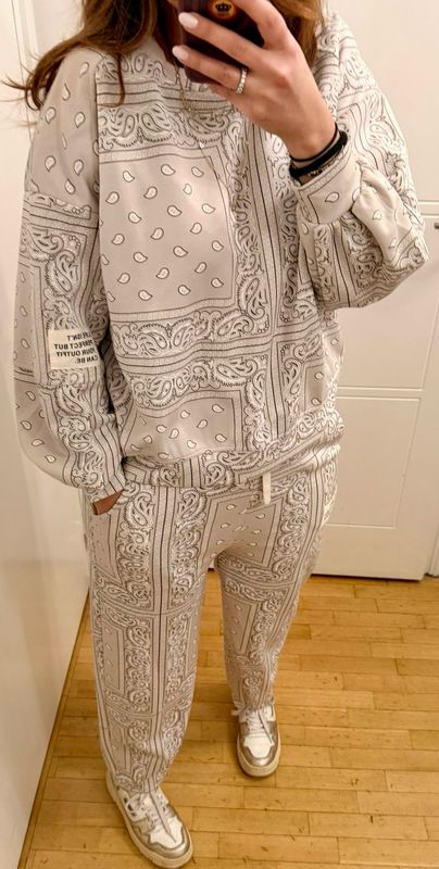 Ensemble jogging bandana beige