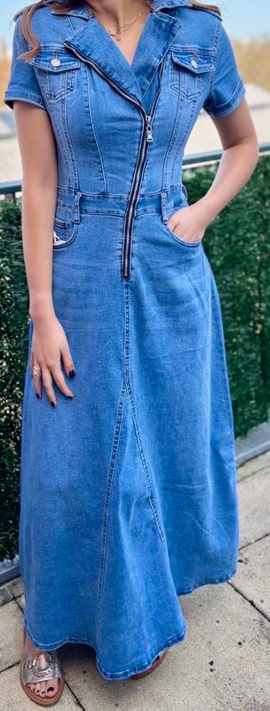 Robe en jean