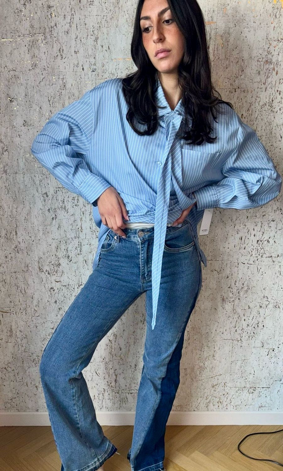 Jean bi color
