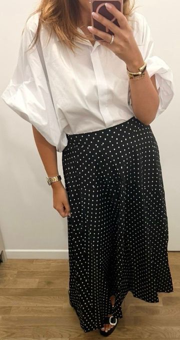 Jupe à pois Romy