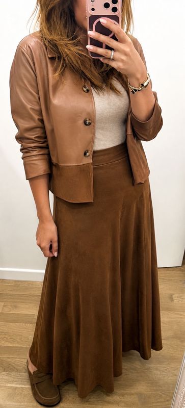 Veste bi matière Ava