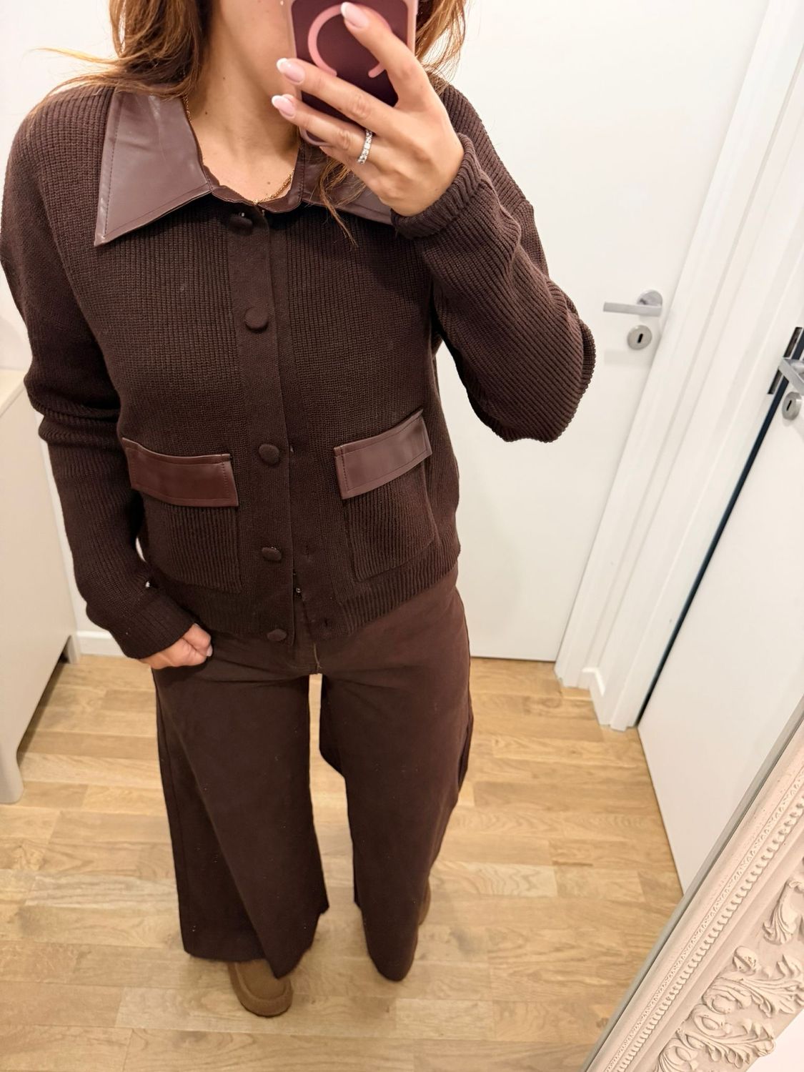 Pull bi matière Chloé