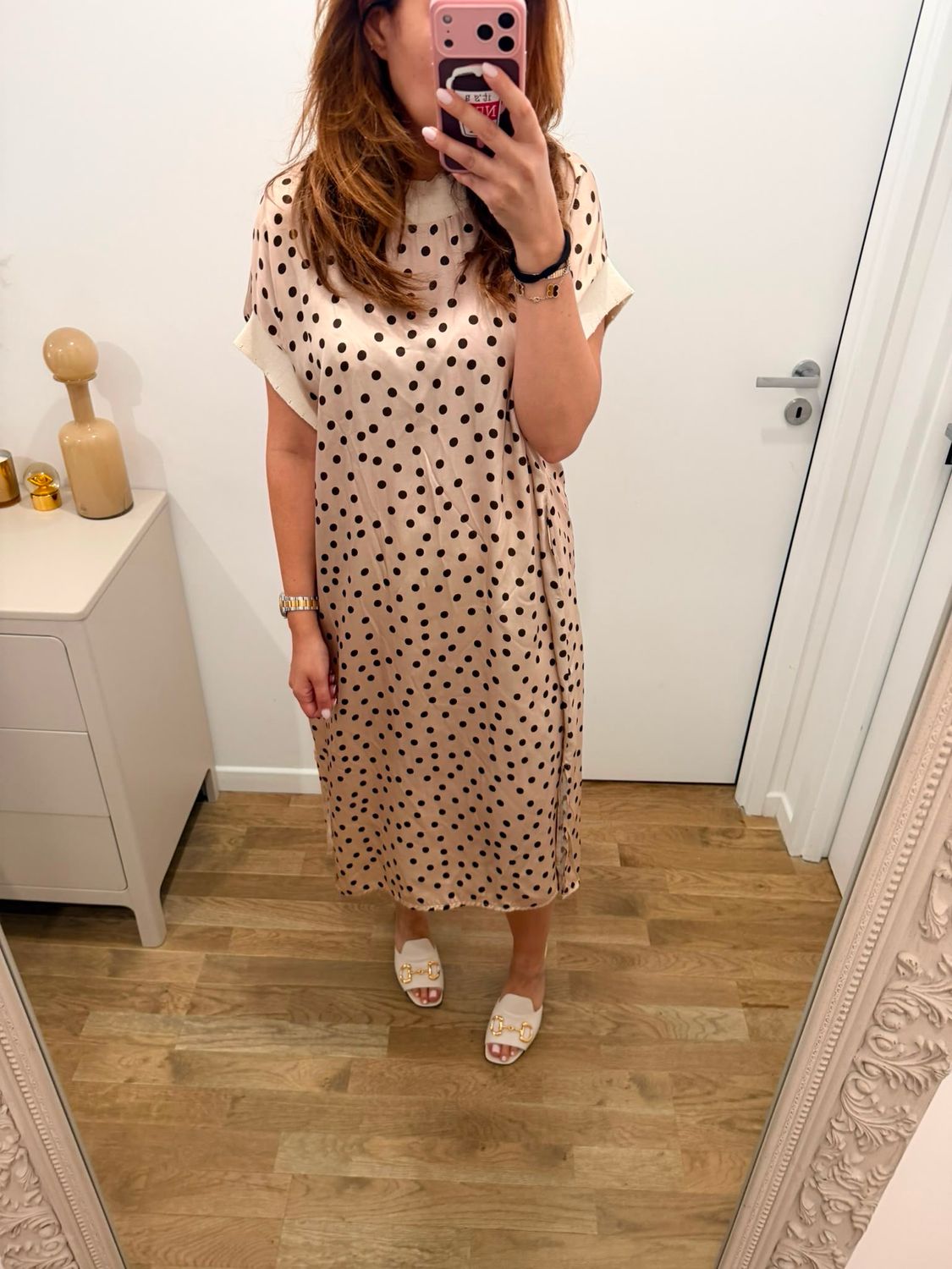 Robe à pois  Michelle
