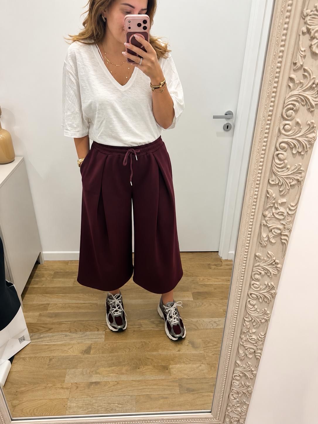 Bermuda Chloé bordeaux