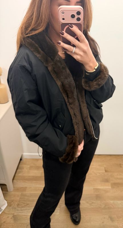 Blouson fourrure réversible Lev