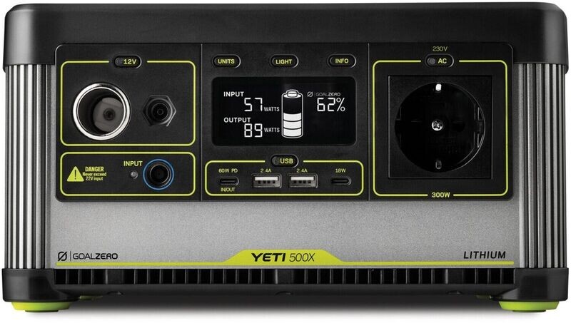 BATTERIE PORTABLE LITHIUM ULTRA COMPACTE  YETI 500X - 505Wh
