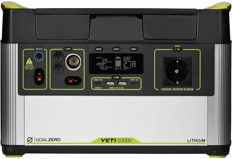 BATTERIE PORTABLE LITHIUM ULTRA COMPACTE YETI 1000X - 983Wh