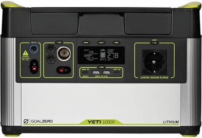 BATERÍA PORTÁTIL DE LITIO ULTRA COMPACTA YETI 1000X - 983Wh BATERÍA PORTÁTIL DE LITIO ULTRA COMPACTA YETI 1000X - 983Wh