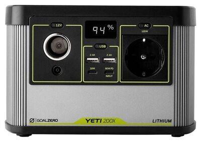 BATTERIE PORTABLE LITHIUM ULTRA COMPACTE YETI 200X - 187Wh BATTERIE PORTABLE LITHIUM ULTRA COMPACTE YETI 200X - 187Wh