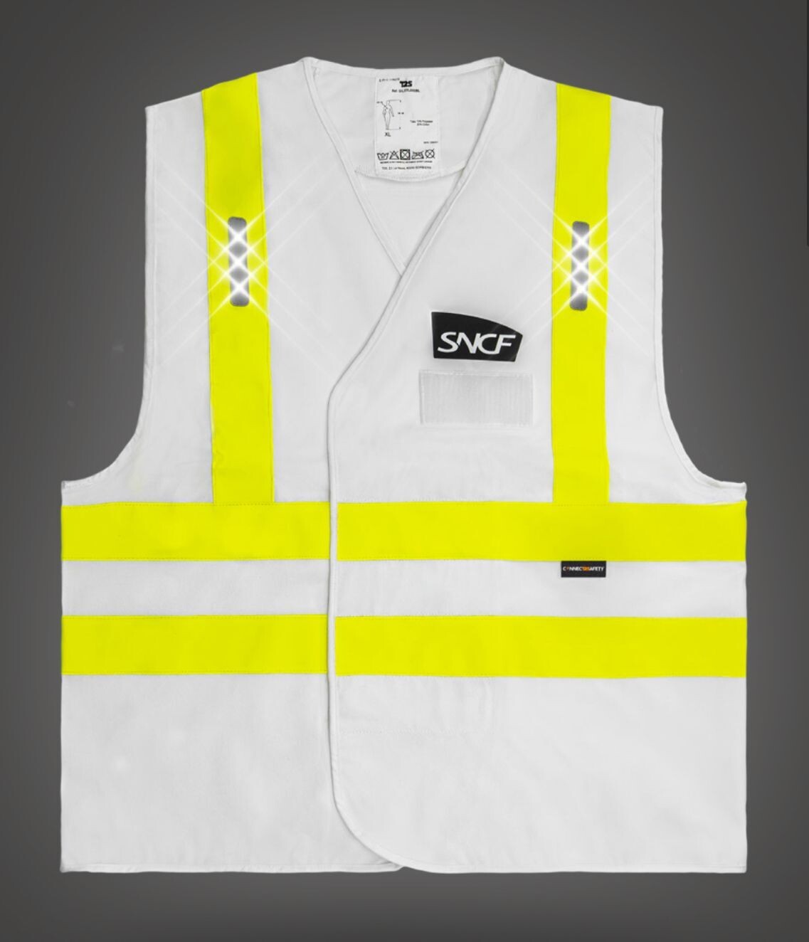 GILET ANNUNCIATORE A LED (luci)