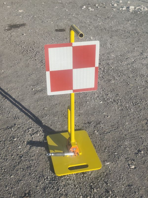 JALON D'ARRET FERROVIAIRE MAGNETIQUE - MODELE PROFESSIONNEL