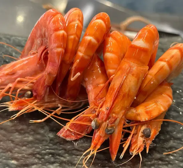 Gambas bio de belle taille, croquantes en bouche, prêtes à déguster 