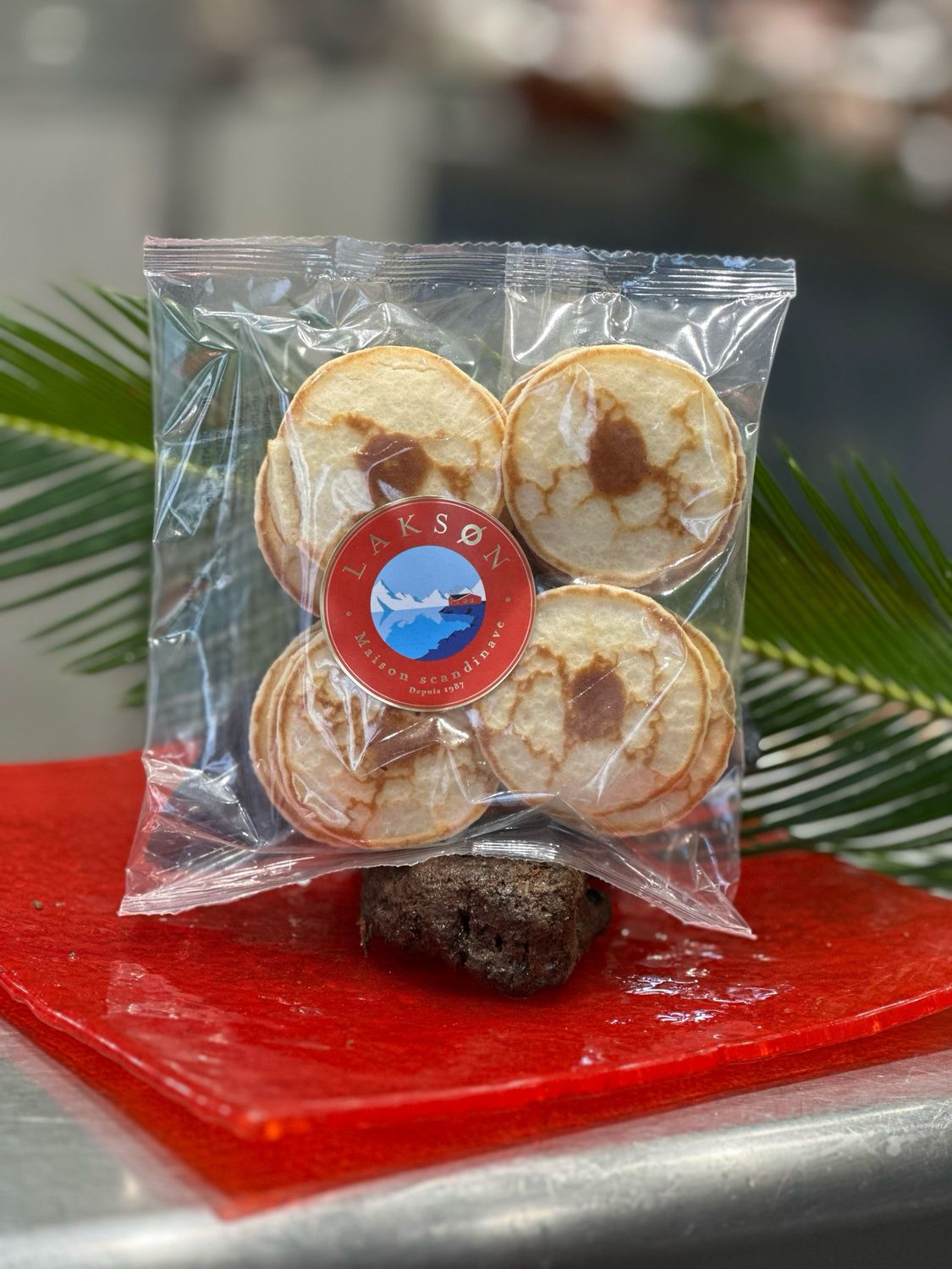 Mini blinis moelleux x16, parfaits pour accompagner tarama, saumon fumé et caviar