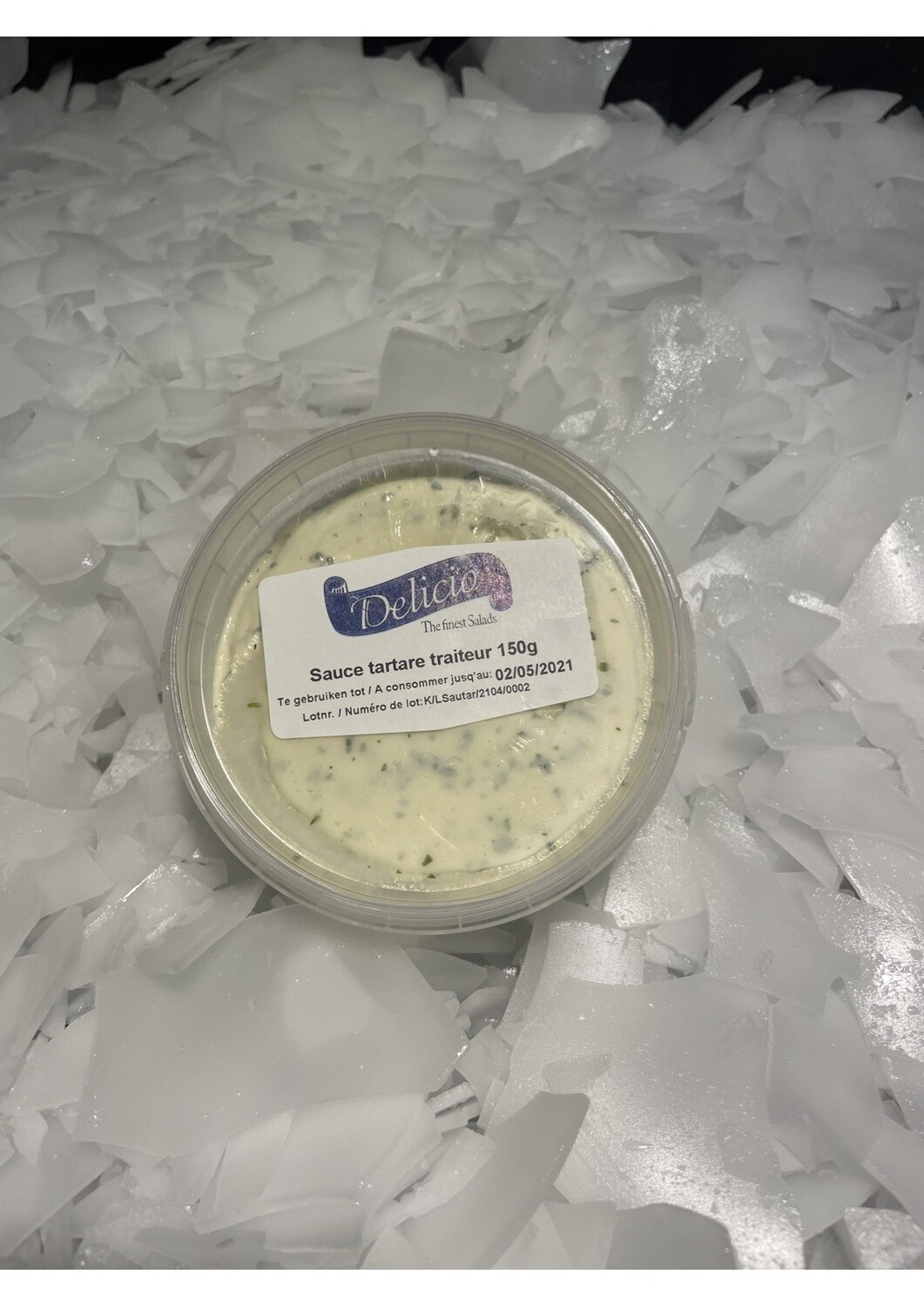 Sauce tartare aux câpres et cornichons, idéale pour accompagner poissons et fruits de mer
