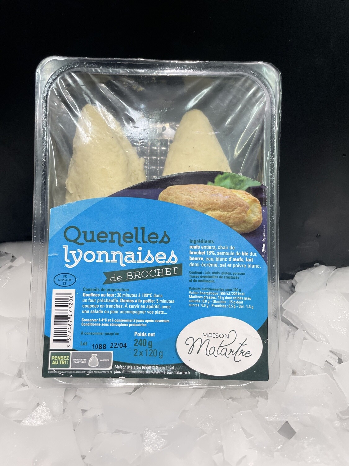 Quenelles de brochet, spécialité traditionnelle de poisson