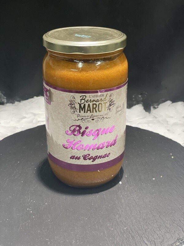 Pot de bisque de homard artisanale