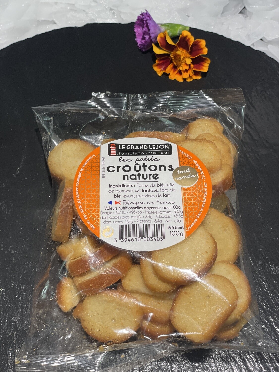 Croûtons nature en sachet de 100g