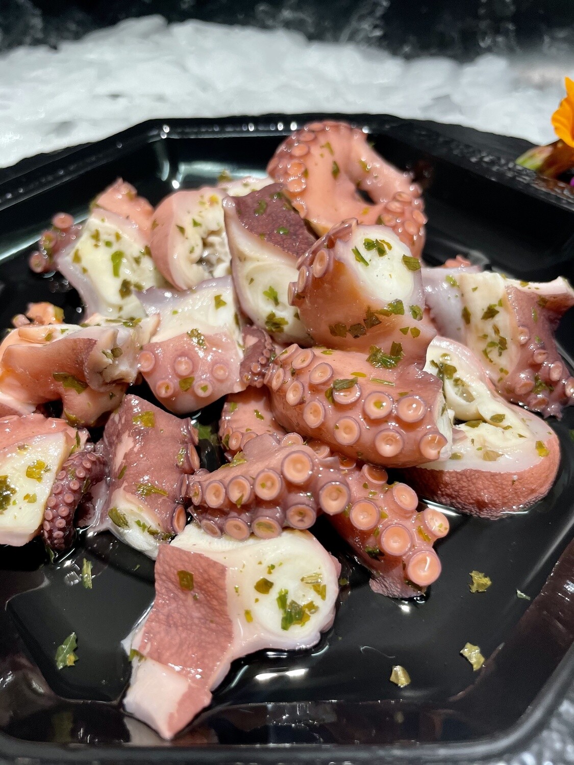 Poulpes marinés à la provençale, recette ensoleillée aux herbes et huile d'olive