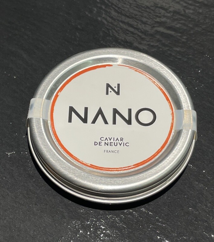 Boîte de caviar Baeri 10g Maison Neuvic