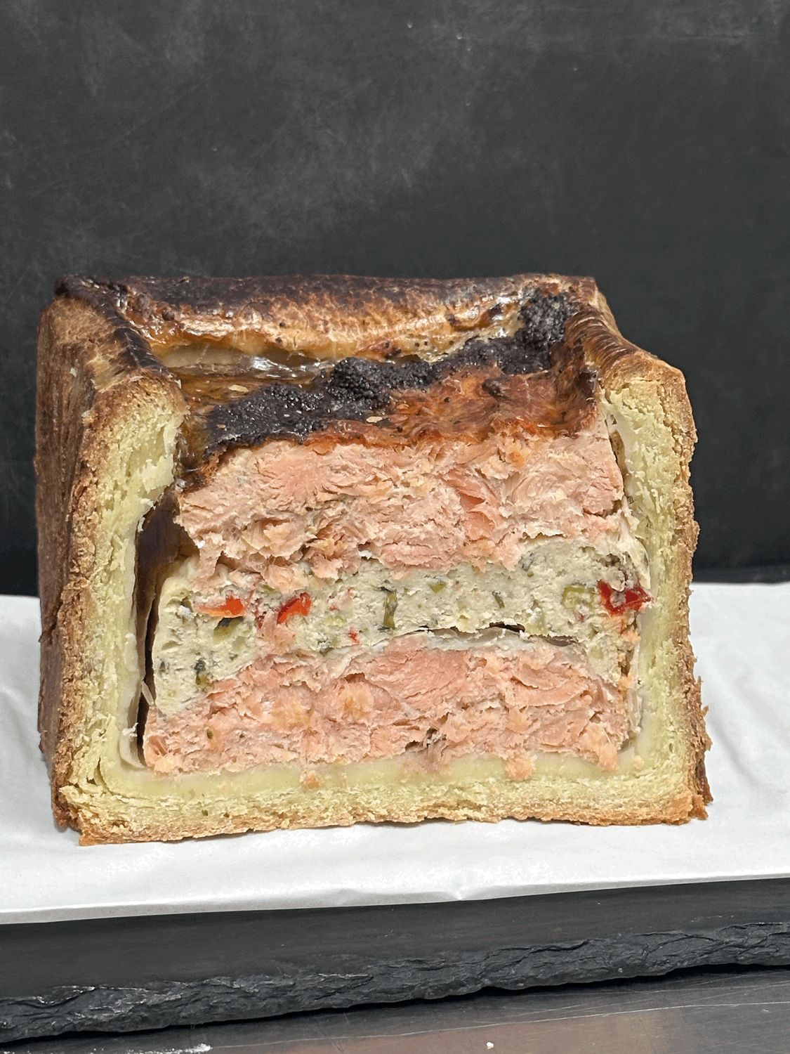 Paté en croute au saumon