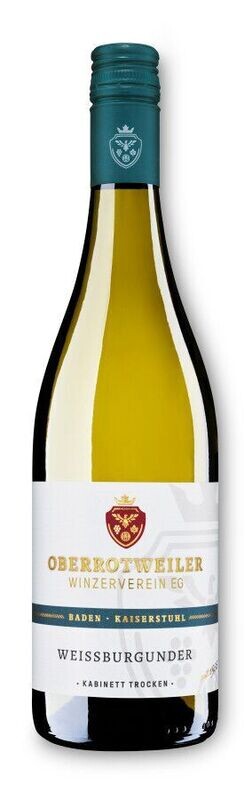 Oberrotweiler Weißer Burgunder Kabinett trocken Oberrotweiler Weißer Burgunder Kabinett trocken