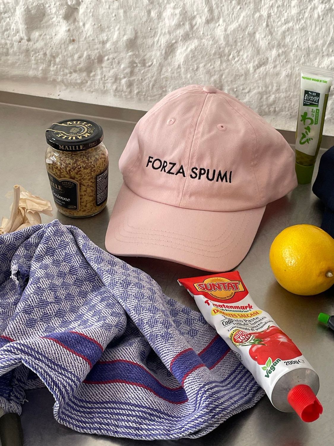 SPUMATE CAP "FORZA SPUMI" ROSA