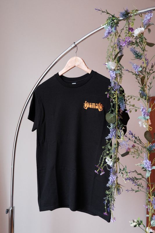 Spumate TShirt Spumate TShirt "ETIKETT 2.0" SCHWARZ S
