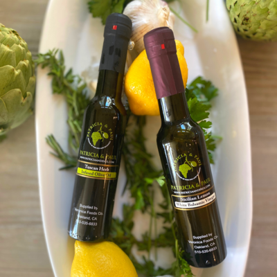 May Pairing- Tuscan Herb EVOO & Sicilian Lemon White Balsamic