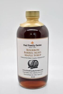 Bourbon Maple Syrup 16oz