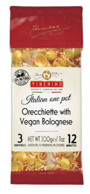 Orecchiette with Vegan Bologense-One Pot Dish