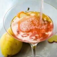 Cranberry Pear Cosmo