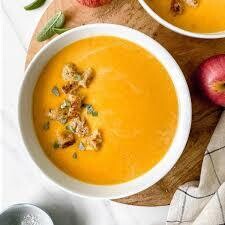Butternut Squash and Apple Bisque