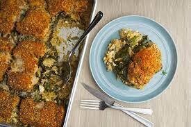 Lemon Dill Orzo with Paprika-Crusted Chicken