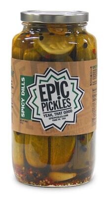 Spicy Dill Pickle Spears