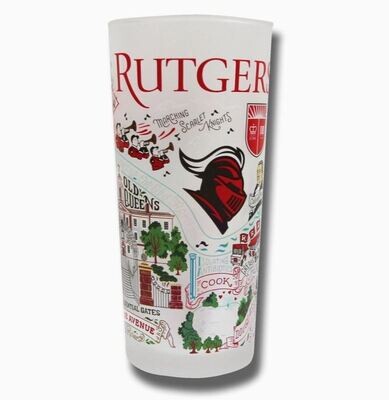 Rutgers University Drinking Glass