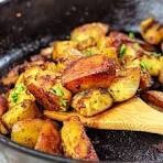 Pan-fried Potatoes with Gremolata