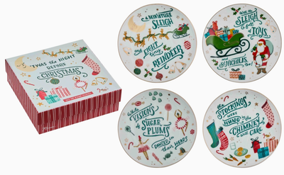 &#39;Twas the night before Christmas Plate Set