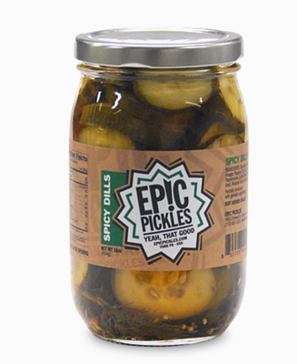 Spicy Dill Pickle Chips