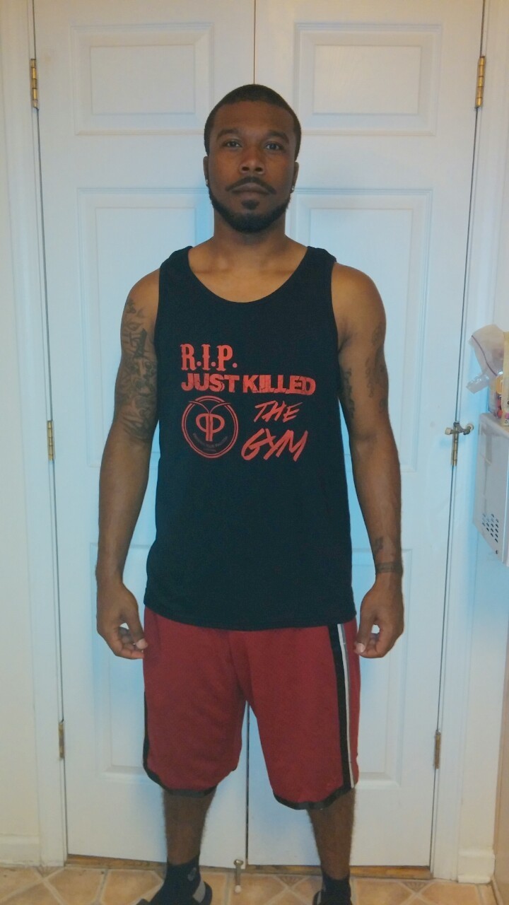 Mens RIP just Killed the gym Tank Mens RIP just Killed the gym Tank