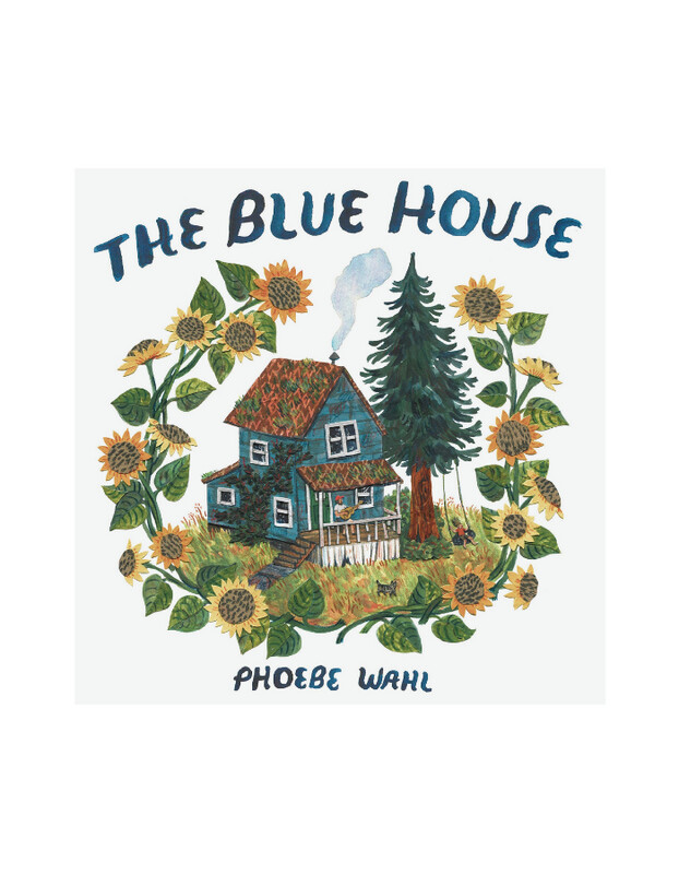 The blue house