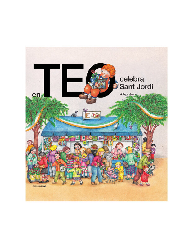 En Teo celebra Sant Jordi