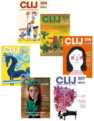 Suscripción Revista CLIJ (6 NÚMEROS AL AÑO)
Revista bimestral especializada en Literatura Infantil y Juvenil.