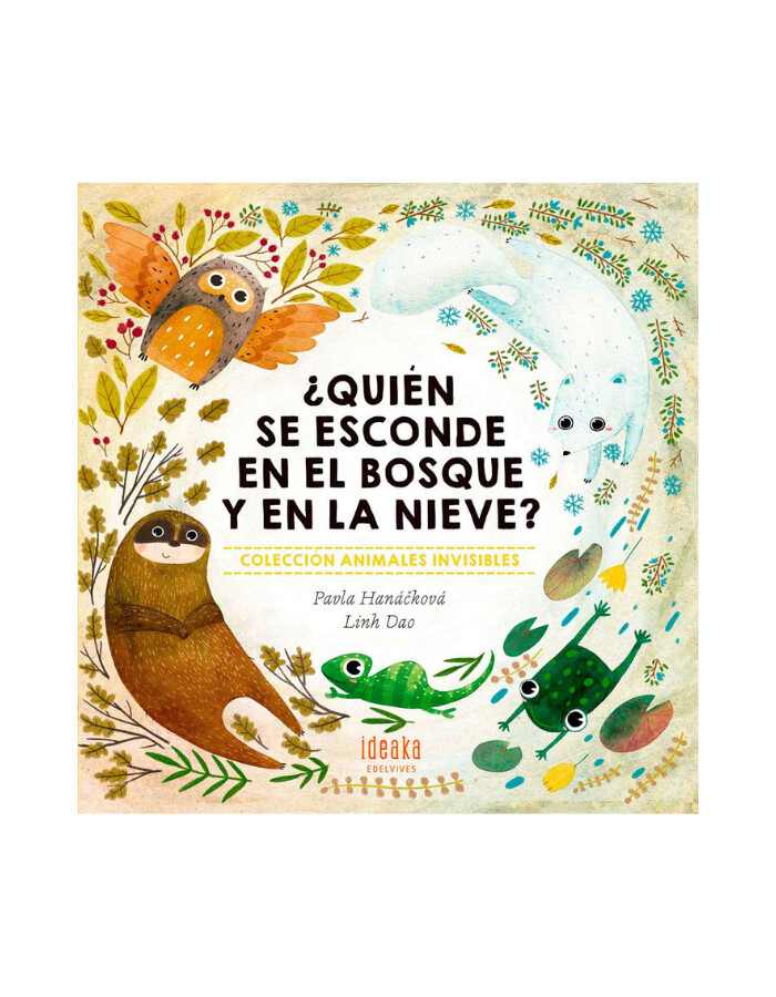 ¿Quién se esconde en el bosque y en la nieve?