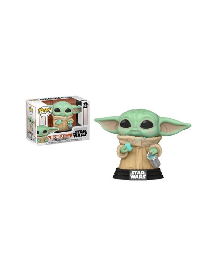 FUNKO POP STAR WARS THE MANDALORIAN GROGU BABY CON GALLETA