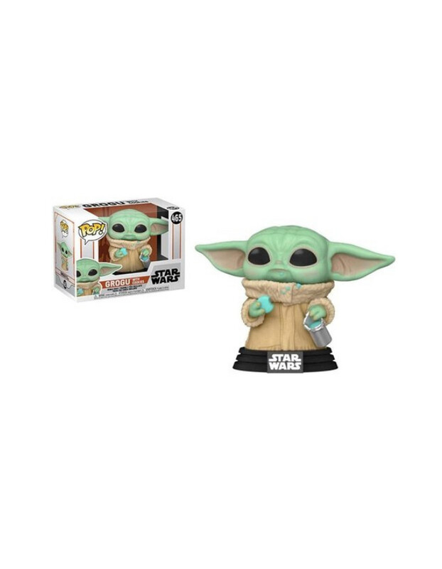 FUNKO POP STAR WARS THE MANDALORIAN GROGU BABY CON GALLETA