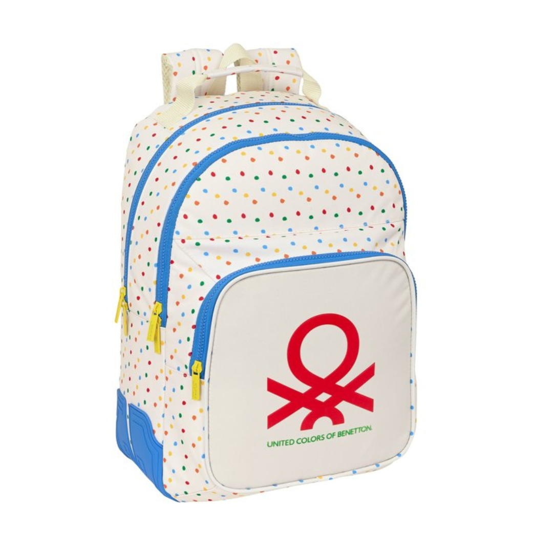 ¡Bajada de Precio! 
MOCHILA DOBLE CON CANTONERAS ADAPT. CARRO BENETTON TOPITOS