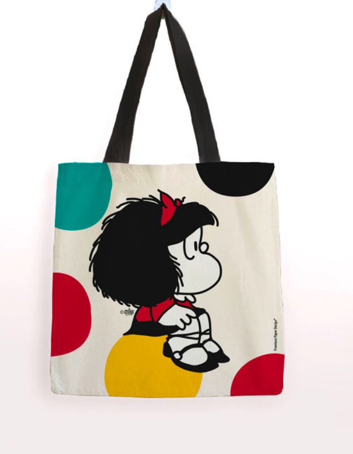 BOLSA ALGODON MAFALDA MEDIANA-SOBRE PELOTA (Próxima entrada)